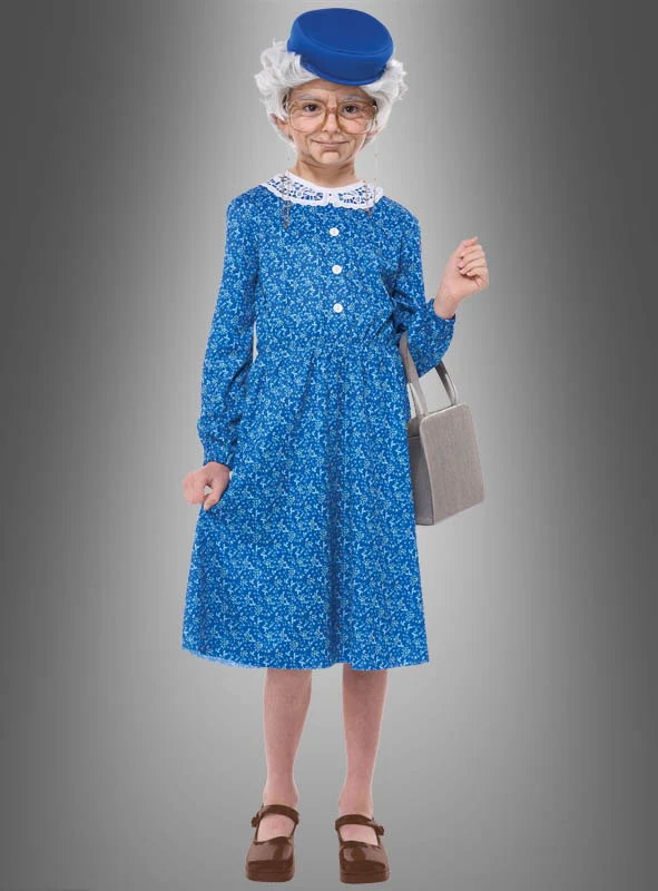 Oma Kostüm für Mädchen