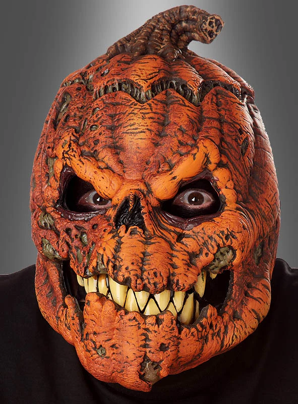 Halloween Maske beweglicher Kürbis Ani-Motion