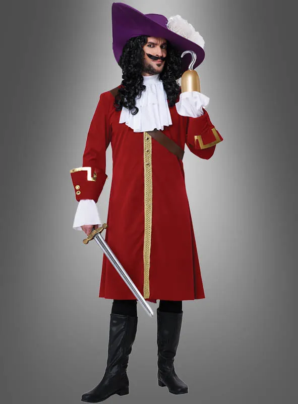 Captain Hook Piratenkostüm Herren