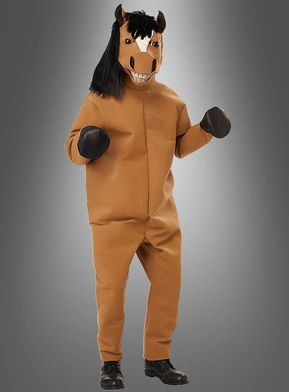 Pferd Kostüm Unisex mit Ani-Motion Maske