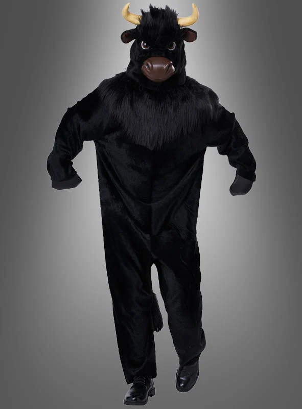 Wilder Stier Maskottchen Kostüm Herren