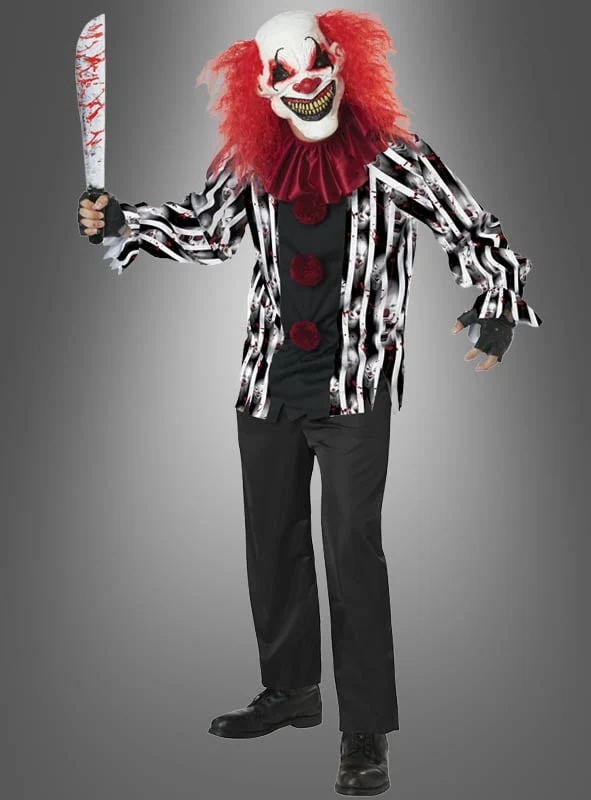 Verdammter Clown Halloween Kostüm Herren