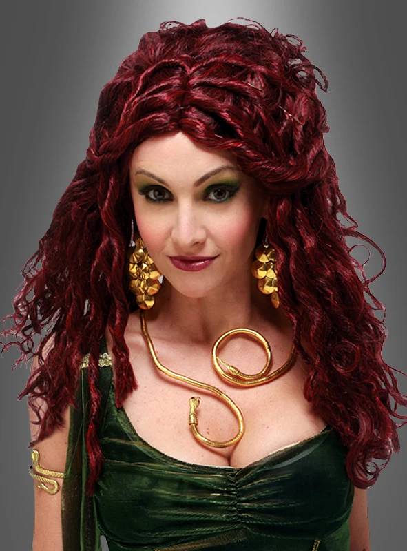 Medusa Perücke mit Locken & Dreads