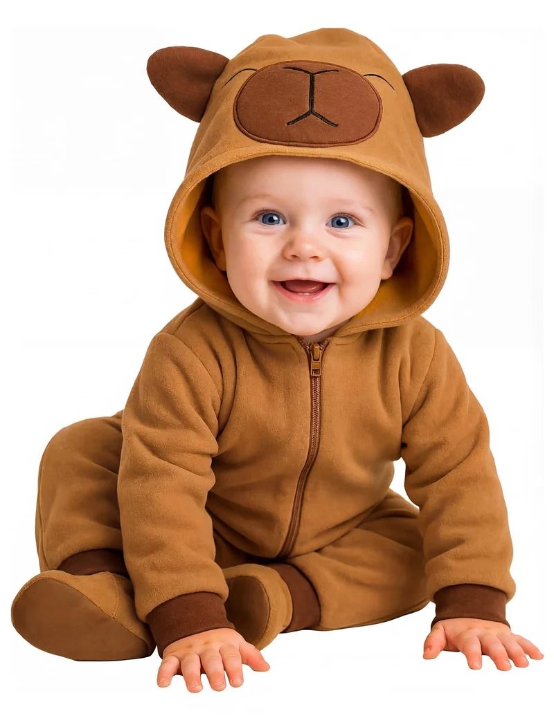 Capybara Kostüm für Babys