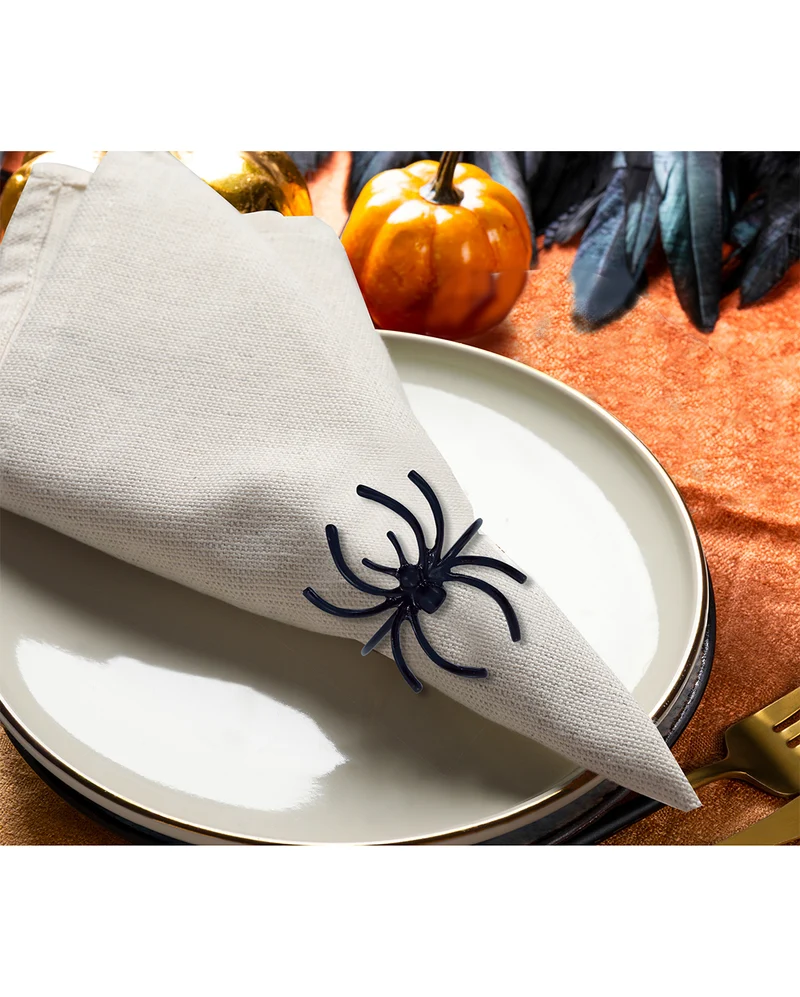 Metall Serviettenring Spinne