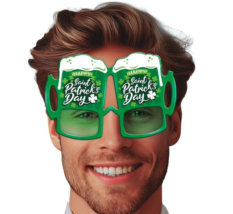 St. Patrick's Day Gläser Bier