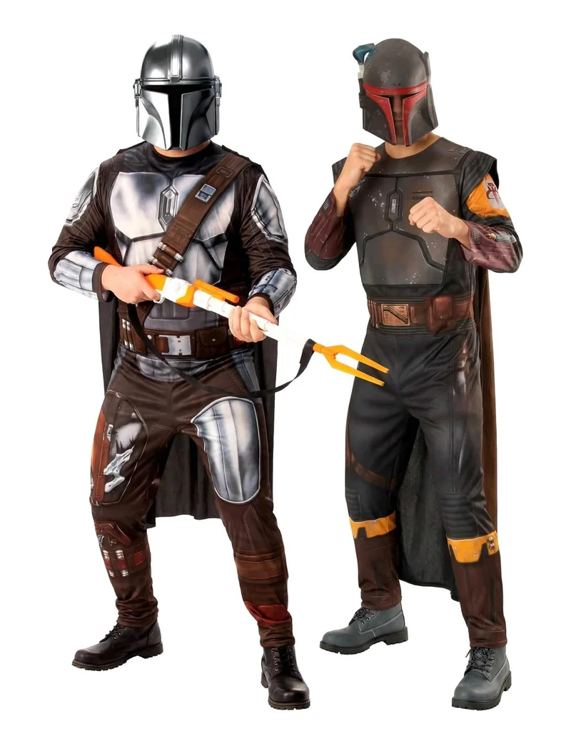 The Mandalorian und Boba Fett Star Wars™ Partnerkostüm für Erwachsene