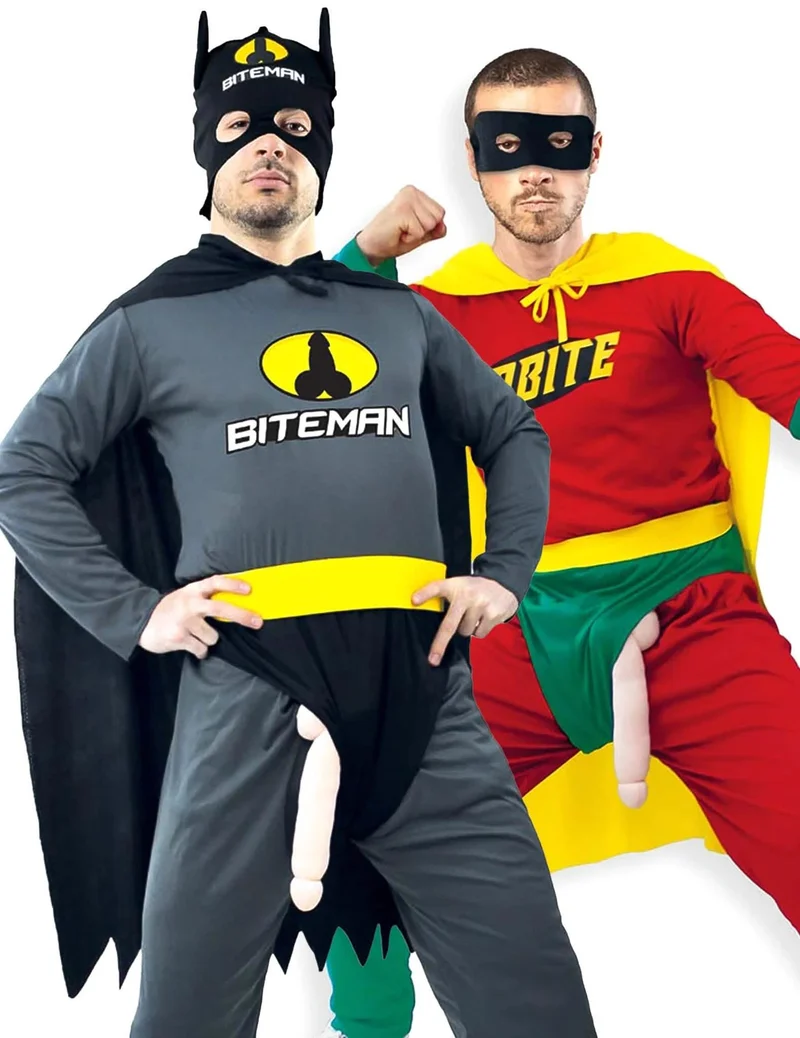 Biteman und Robite Paarkostüm für Erwachsene