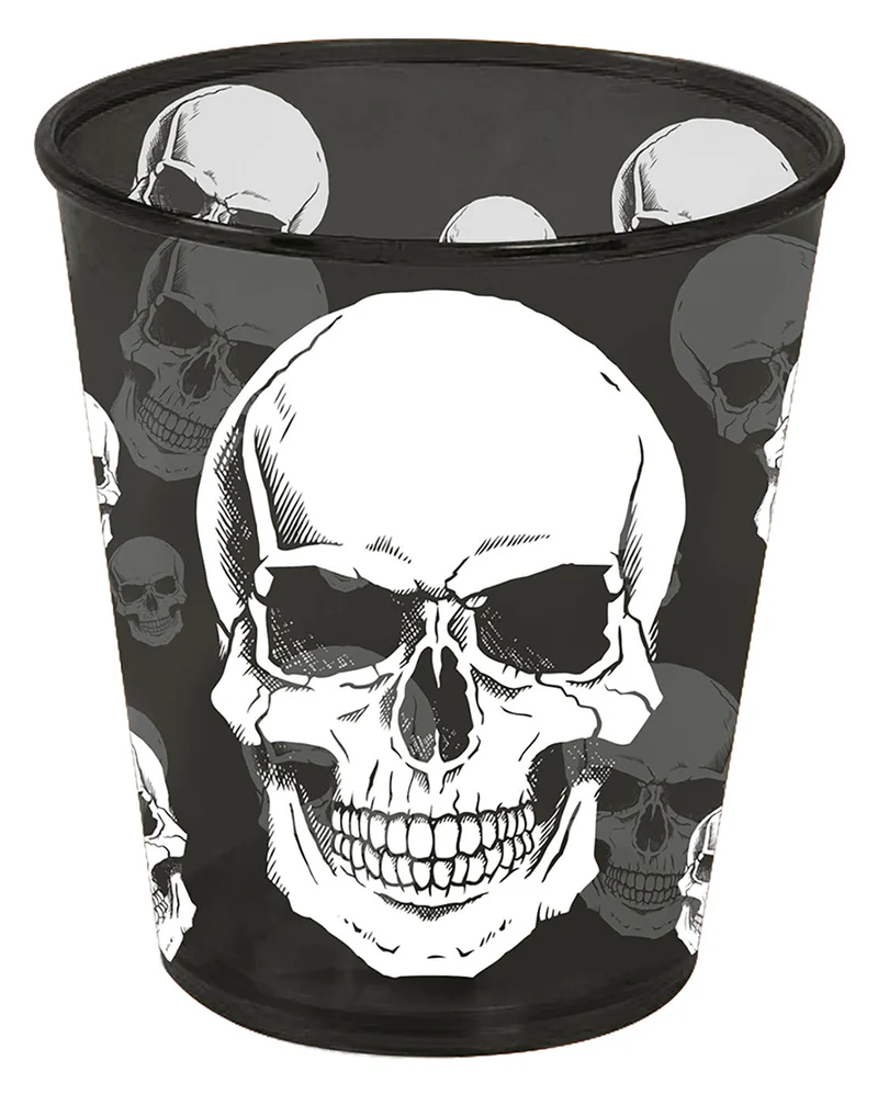 Gruseliger Totenkopf Becher