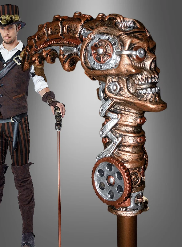 Gehstock Steampunk Alien