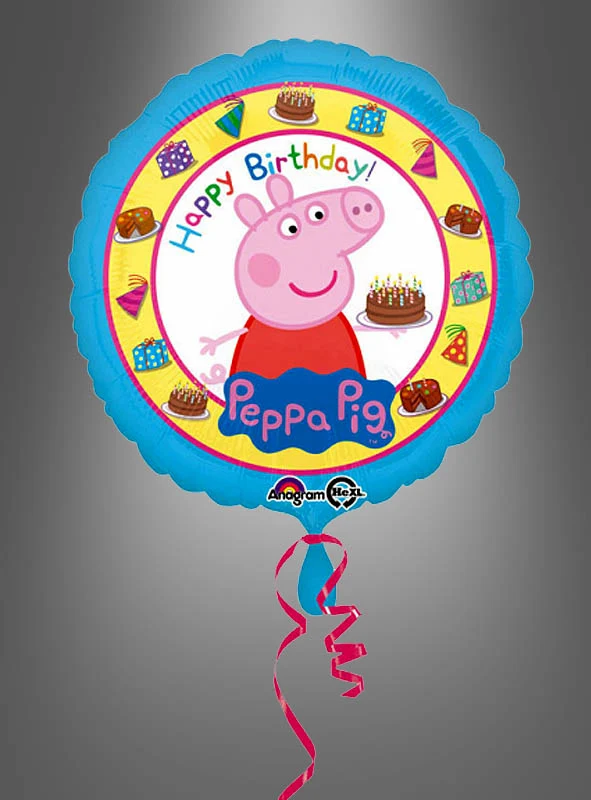 Peppa Pig Folienballon Happy Birthday 43 cm