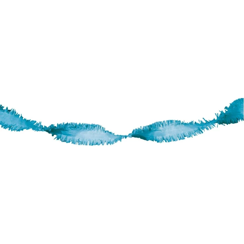 Hellblaues Krepppapier, 24 m