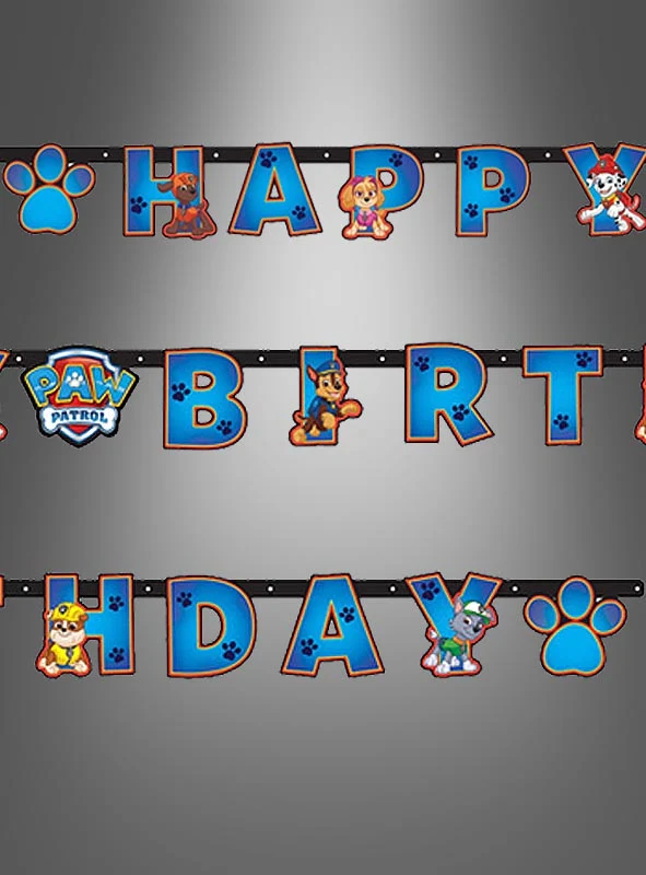 Paw Patrol Geburtstagsbanner 180 cm