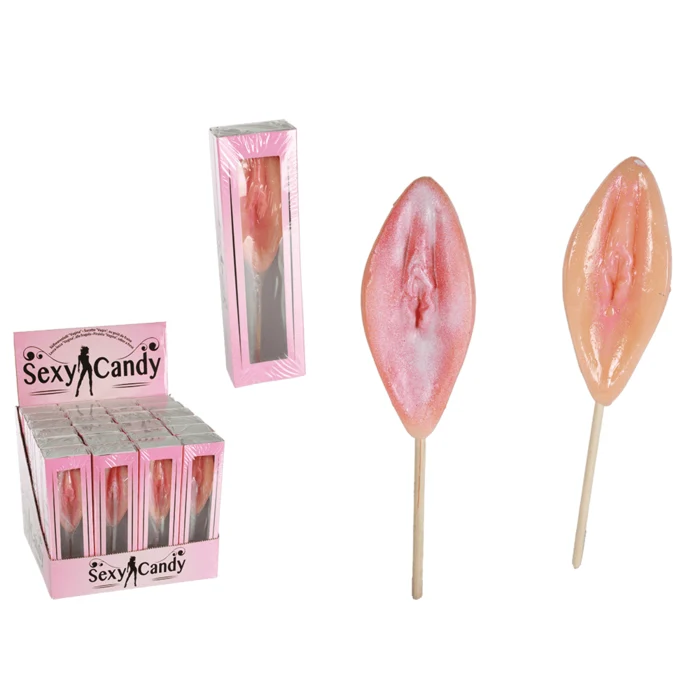 Vagina Lolly's Met Aardbeiensmaak