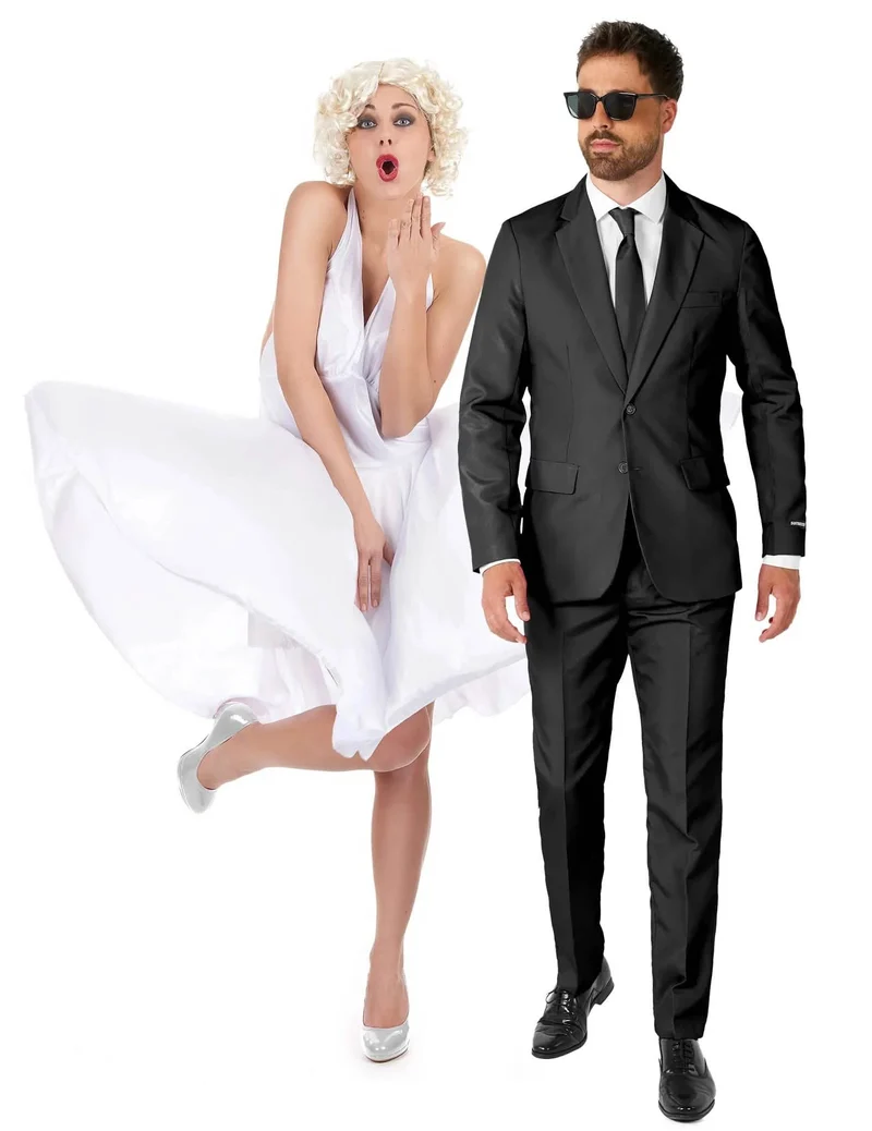 Paarkostüm Marilyn Monroe und Präsident