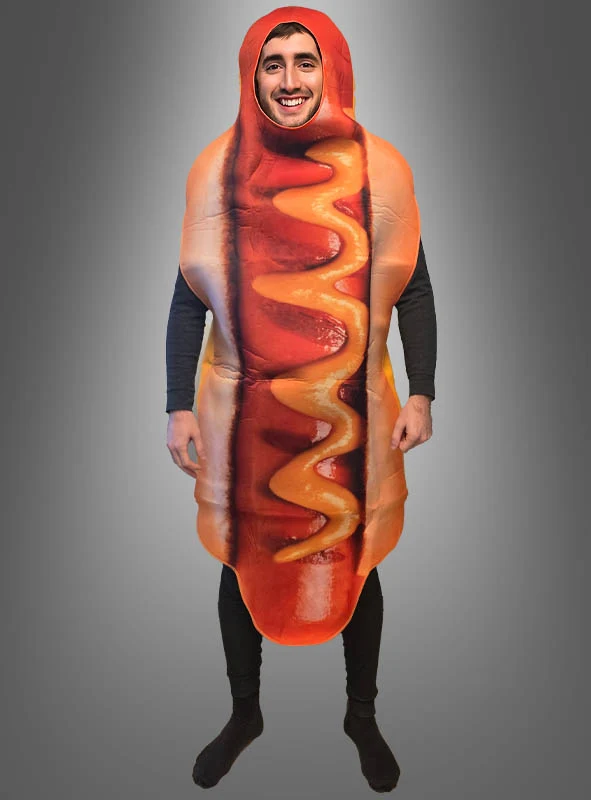Hot Dog Kostüm Erwachsene