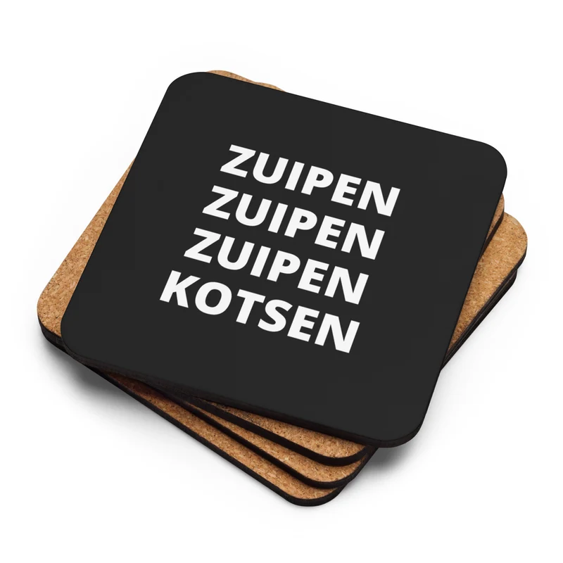 Zuipen Zuipen Zuipen Kotsen Onderzetter