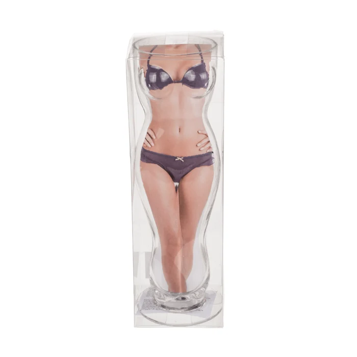 Bierglas Vrouw - Halve liter glas - 500ml