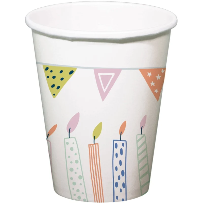 Party-Becher, bunt, 250 ml, 10 Stück