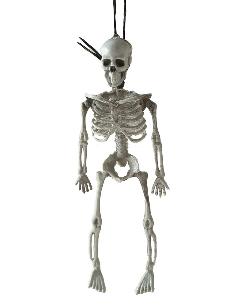 Halloween Skelett Hängefigur 18cm