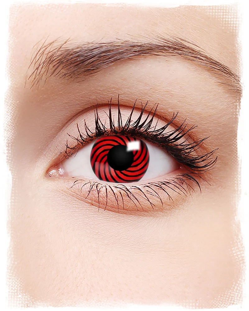 Spiral Red Kontaktlinsen