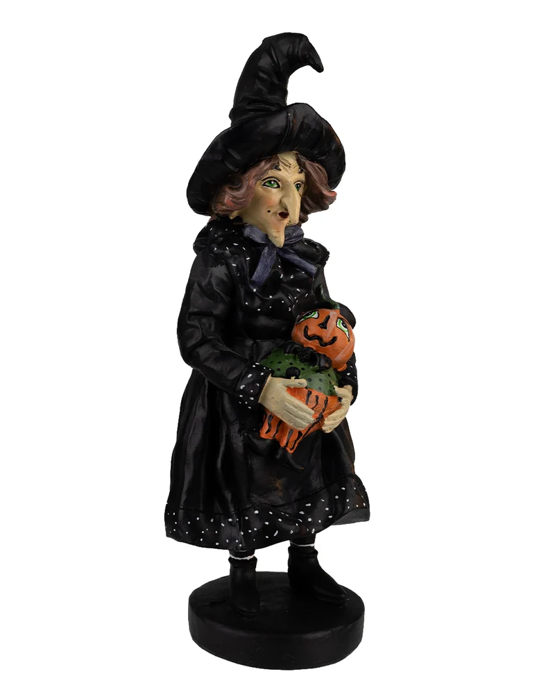 Vintage Halloween Hexe Rosalea Figur 22,7 cm