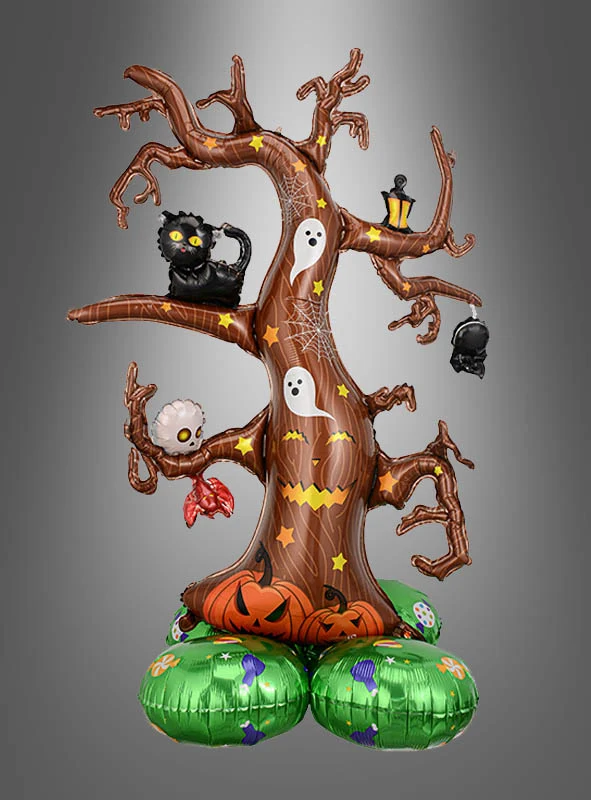 Folienballon Baumgeist 126x87 cm Halloween Deko