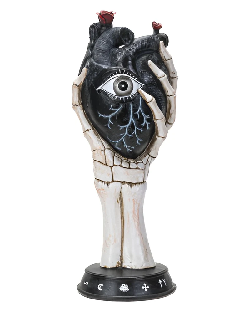 Knochenhand mit schwarzem Hand 33cm