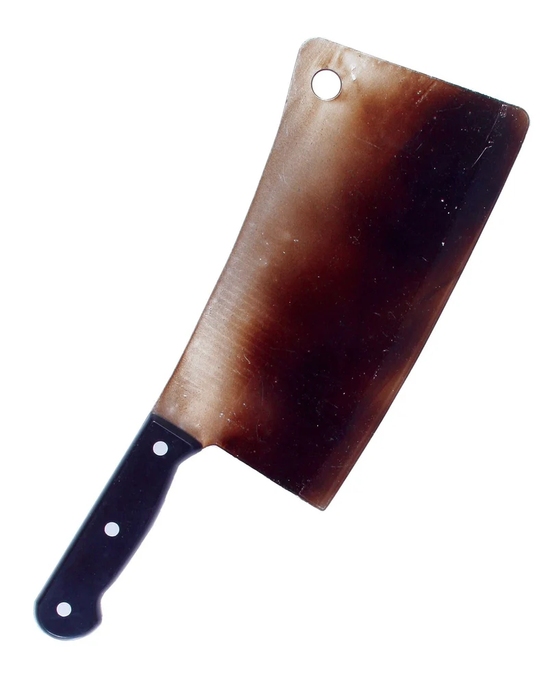 Rostiges Metzgerbeil 36cm