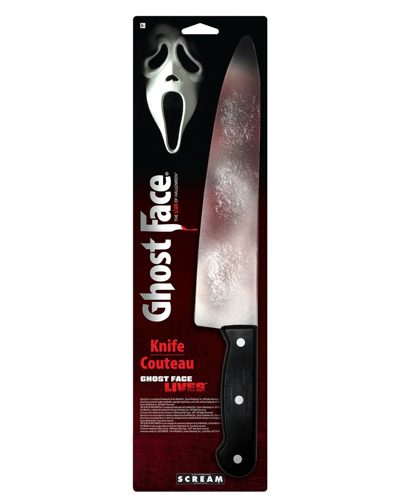 Ghosface Blutiges Metzgermesser 36cm