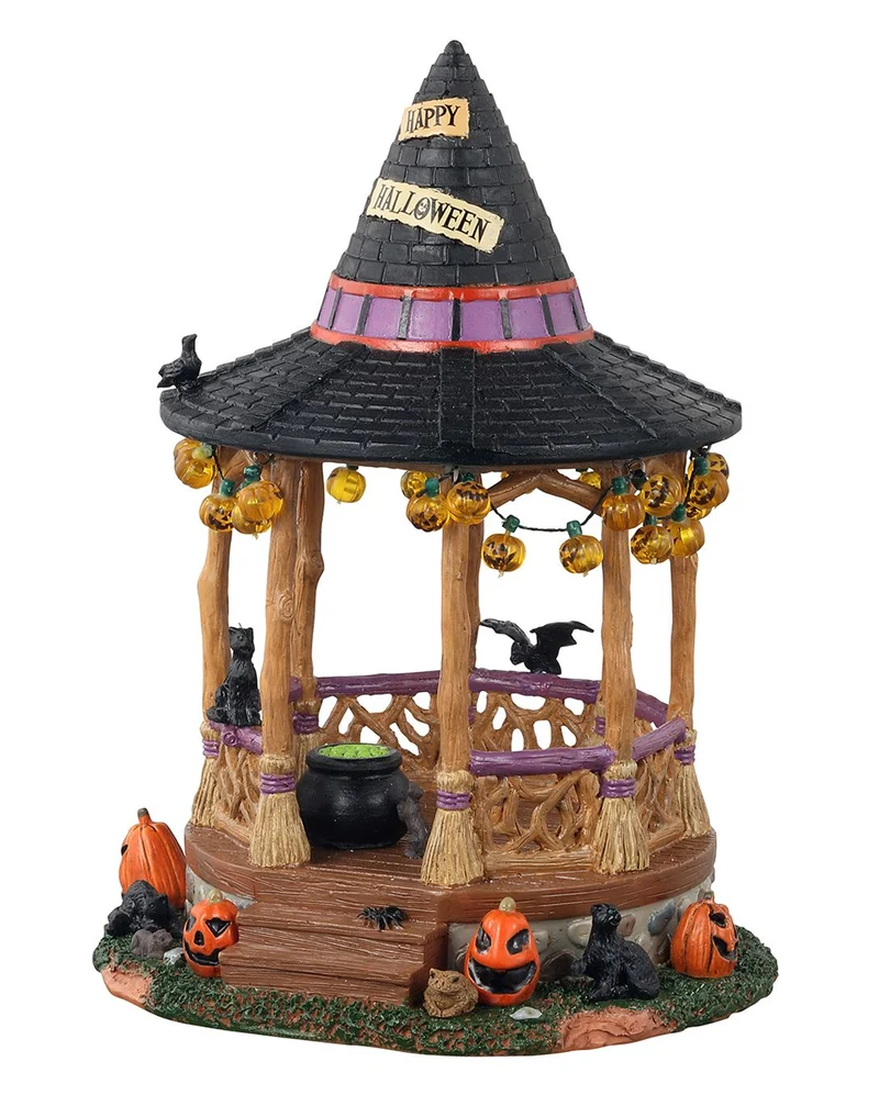 Lemax Spooky Town - Witch Gazebo