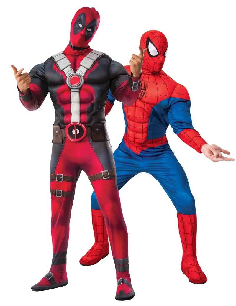 Paarkostüm Spiderman™ und Deadpool™