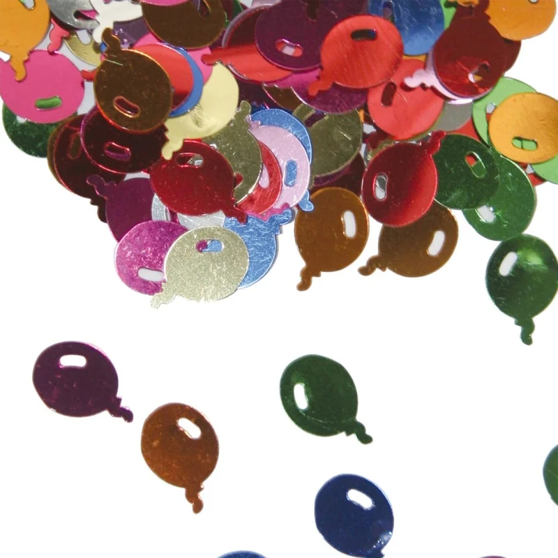 Buntes Tischkonfetti in Ballonform, 14 g