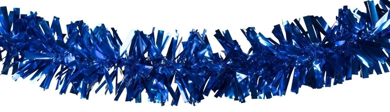 Blaue Girlandenfolie, 10 m