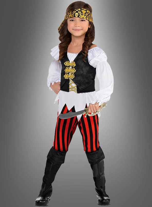 Piratenkostüm für coole Mädchen