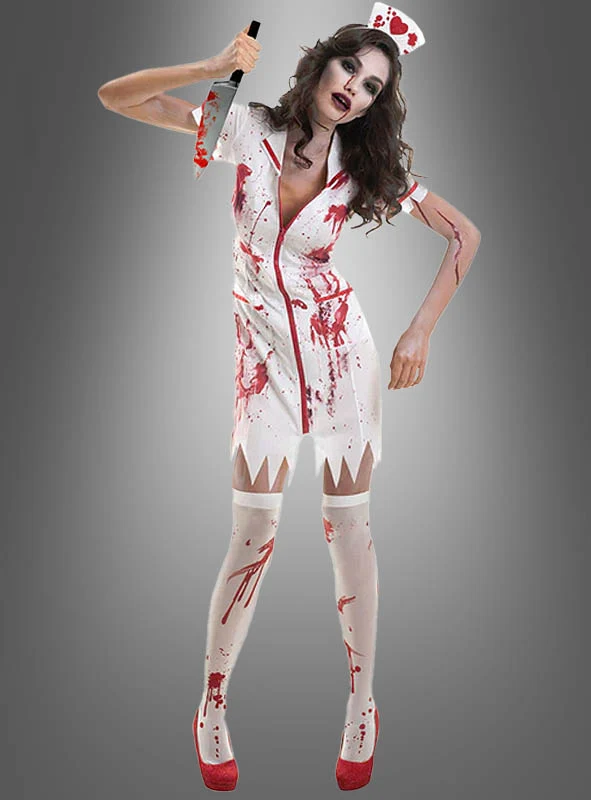 Blutige Zombie Krankenschwester Damen
