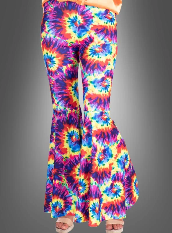 Hippie Batik Schlaghose für Damen