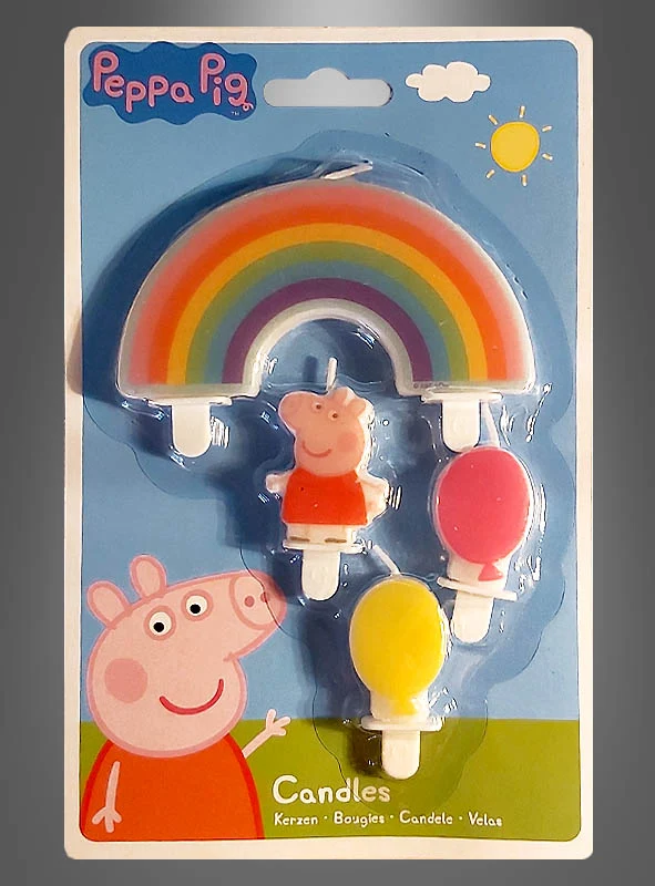 Peppa Wutz Geburtstagskerzen Set