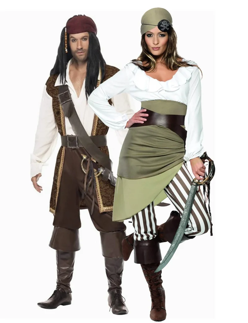 Paarkostüm Piraten Erwachsene