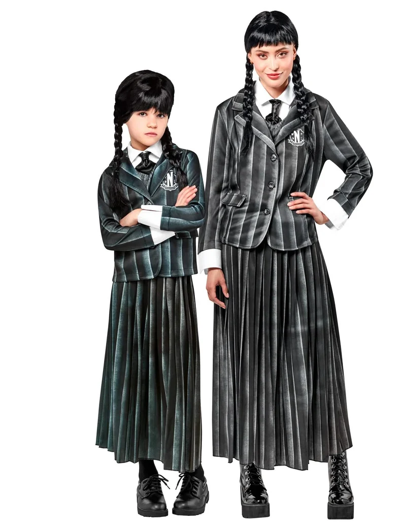 Paarkostüm Wednesday Addams™ Mutter Tochter