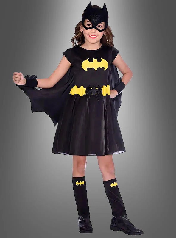 Batgirl Kinderkostüm schwarz