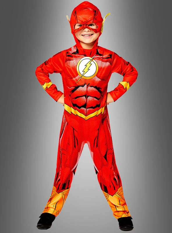 Superheld Flash Kostüm für Kinder