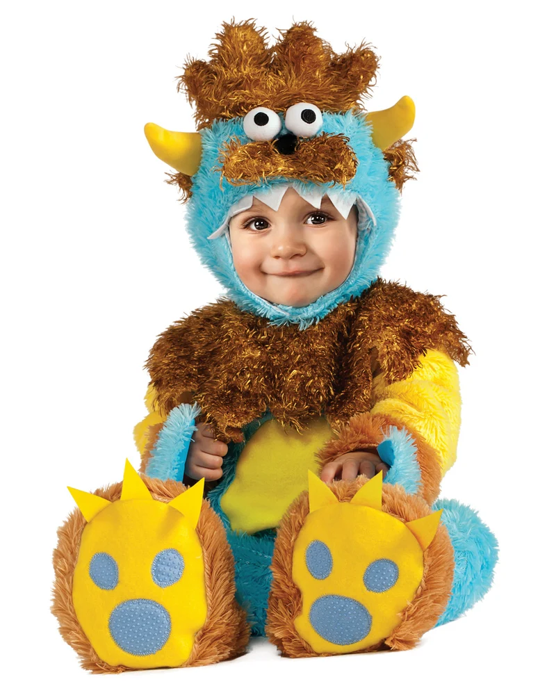Kleinkinderkostüm Monster Krümel
