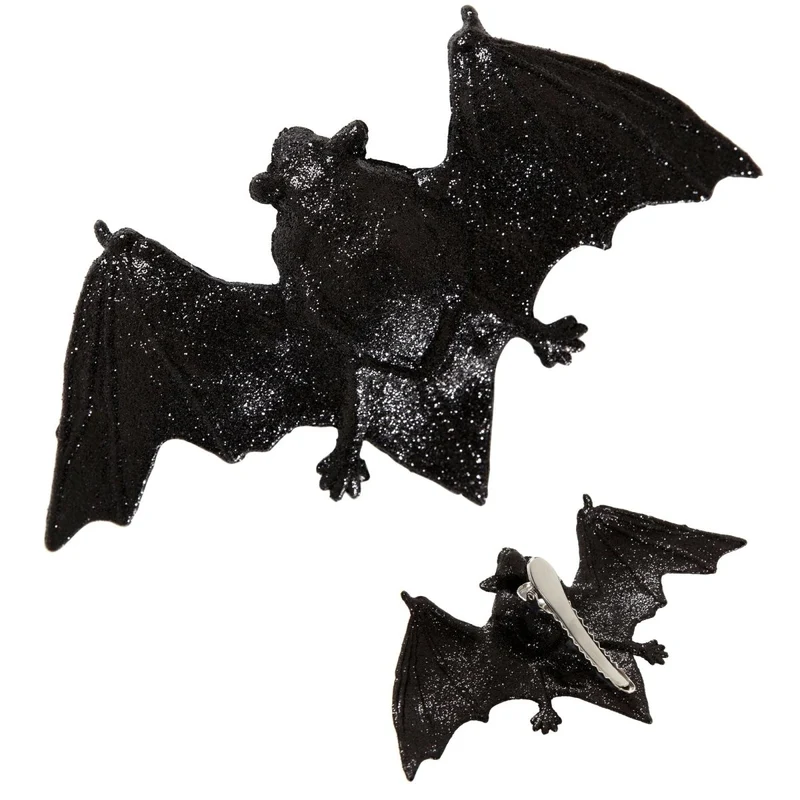 Fledermaus Haarspange Glitter