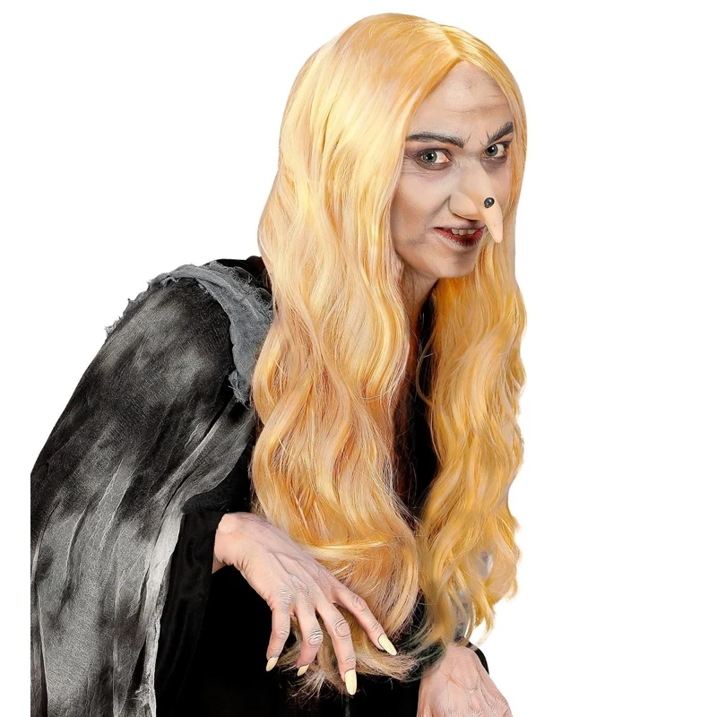 Hexenperücke Blond Morgana