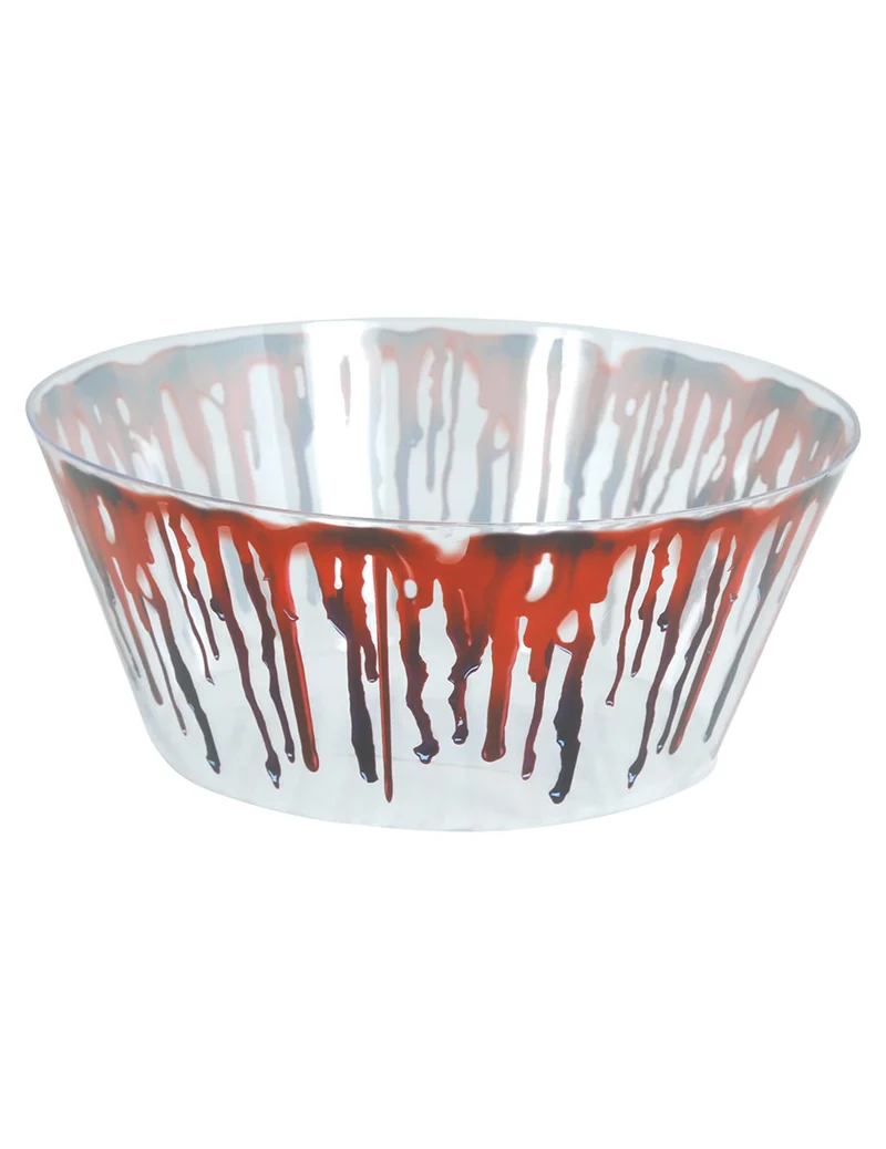 Blutige Plastikschüssel