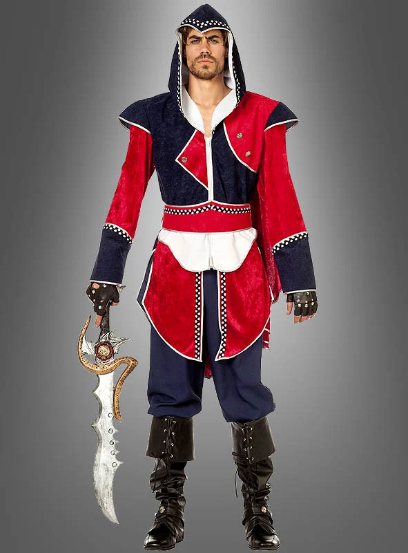 Fantasy Krieger Ezio Herrenkostüm