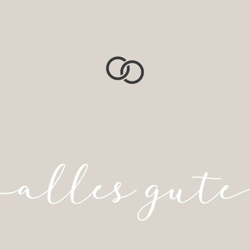 Gutschein - Alles Gute