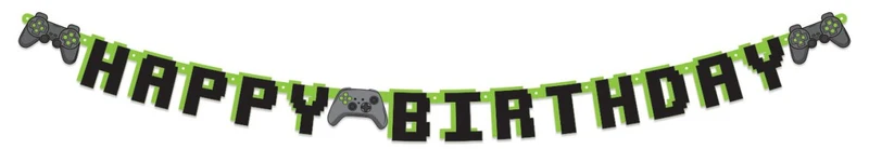 „Happy Birthday“-Buchstaben-Spiel