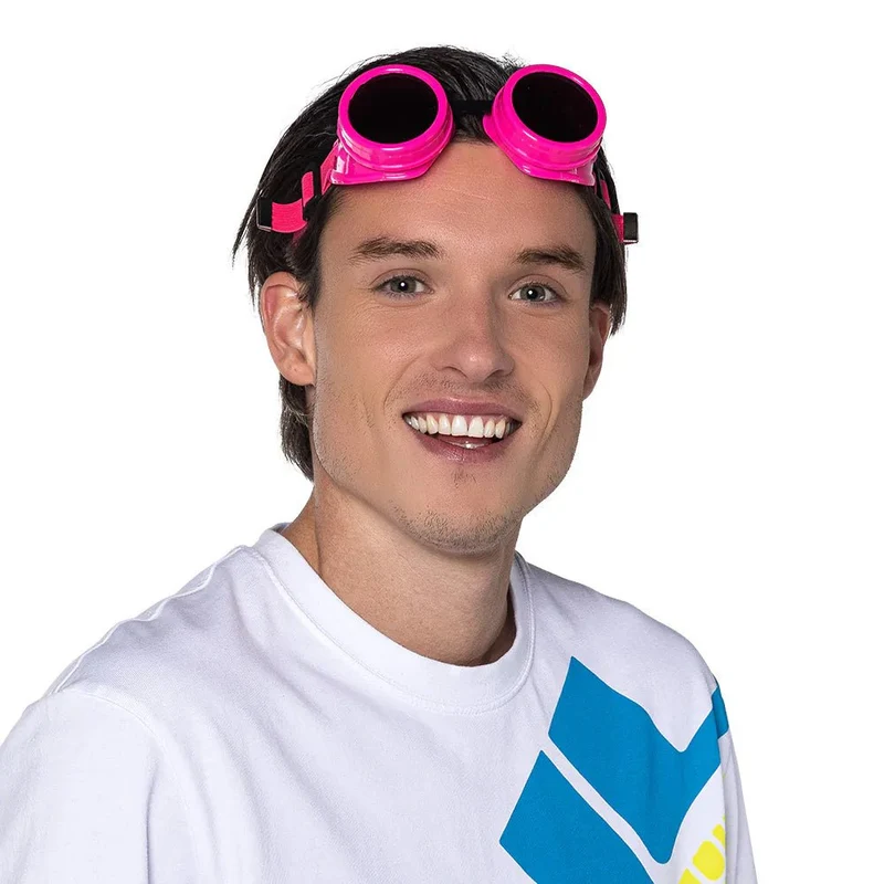 Rosa Sonnenbrille Neon